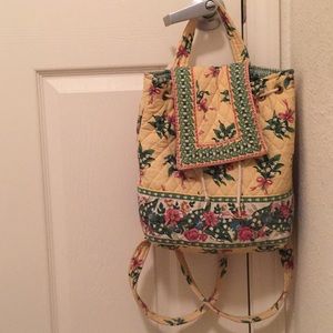 Vera Bradley mini-back pack purse